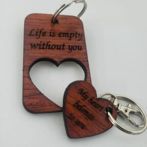 My Heart Belongs to You - Wooden Keyholder