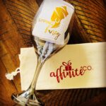 Sipping Fancy - Tinted Wine Glass