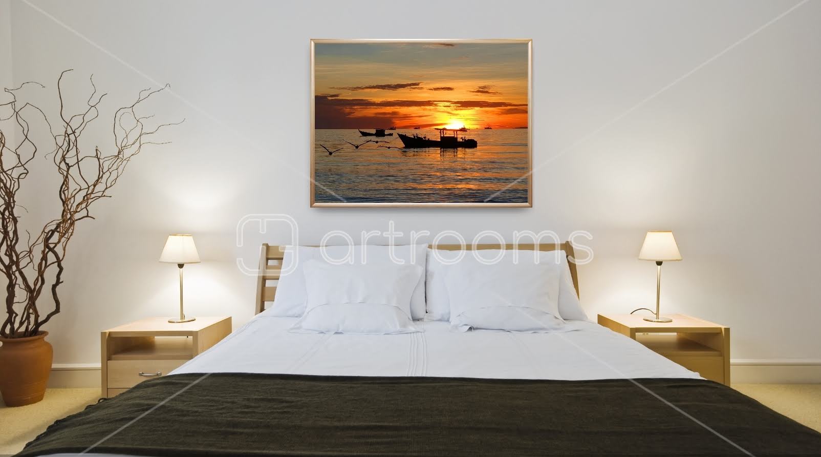 Orange Valley Sunset 1