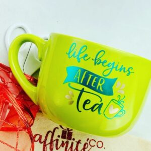 01-020 Oz Ceramic Mug - Life Begins After