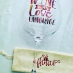 020 Oz Wine Glass - Wine is My Love Language