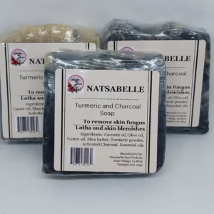 Charcoal and Turmeric soaps