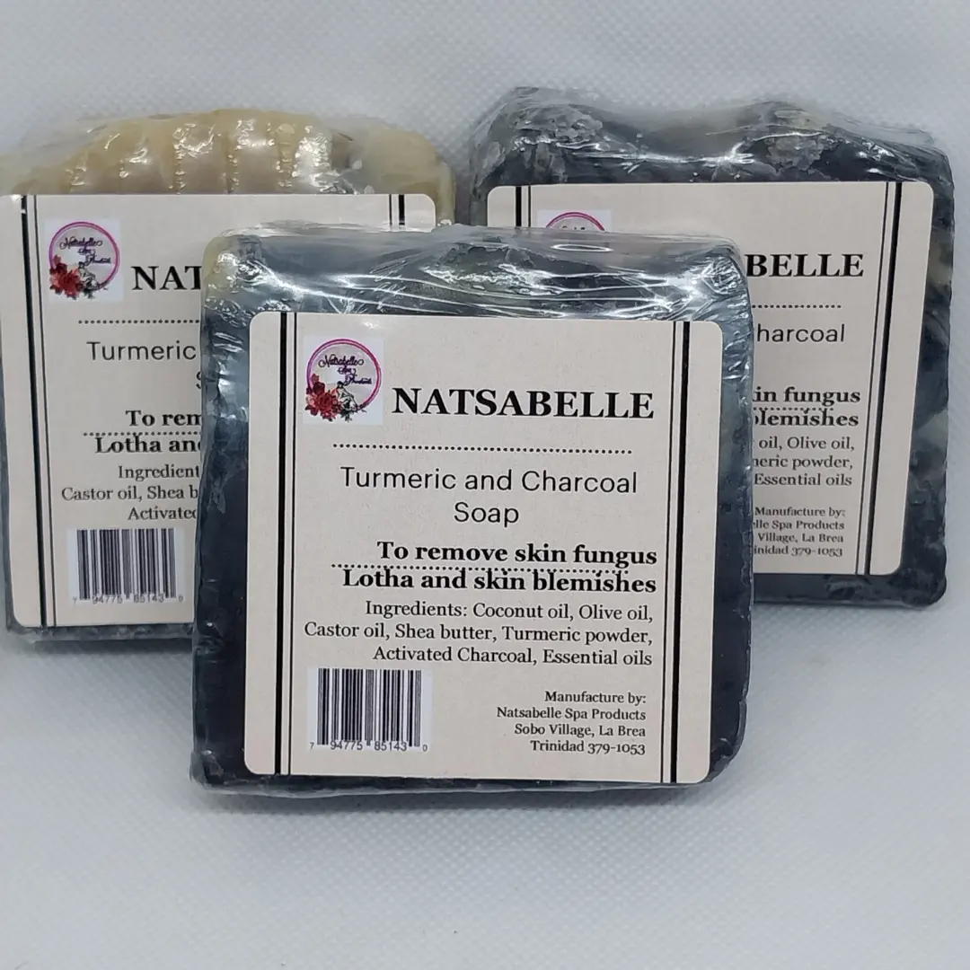 Charcoal and Turmeric soaps