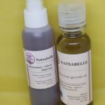 Natsabelle rosemary and clove hair tea and 8 herbs hair oil