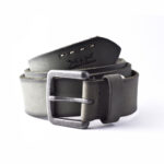 Kenneth Cole Belt Brushed Metal