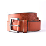 Levis Belt Tan Brown Patterned