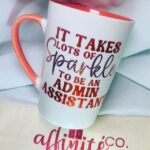 0- 016 Oz Stoneware Mug - Admin Sparkle