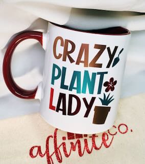 014 Oz Ceramic Mug - Crazy Plant Lady