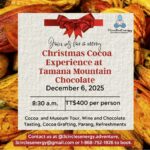 3 Circles Energy "Tamana Mountain Chocolate Christmas" Tour