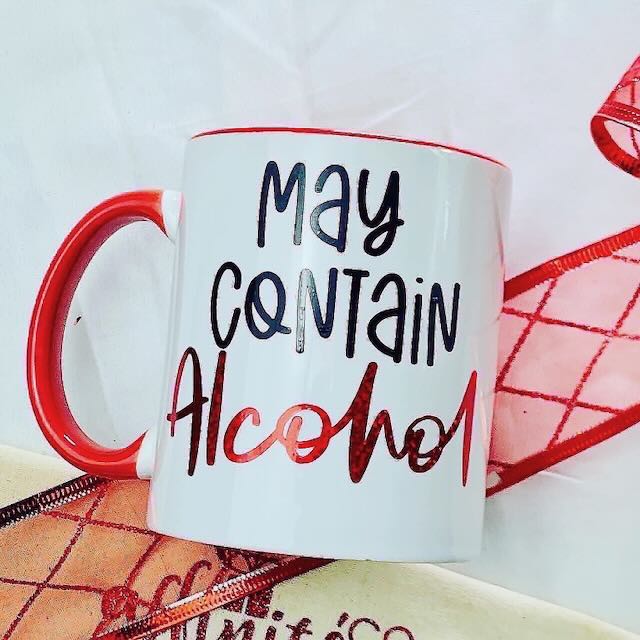 May Contain Alcohol Red
