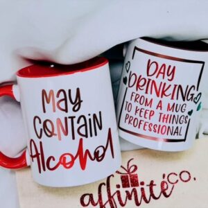 0-014 Oz Twin Ceramic Mug Set - Twin Drinkers