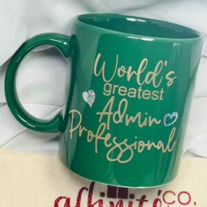 0- 024 Oz Ceramic Mug - Greatest Admin Professional